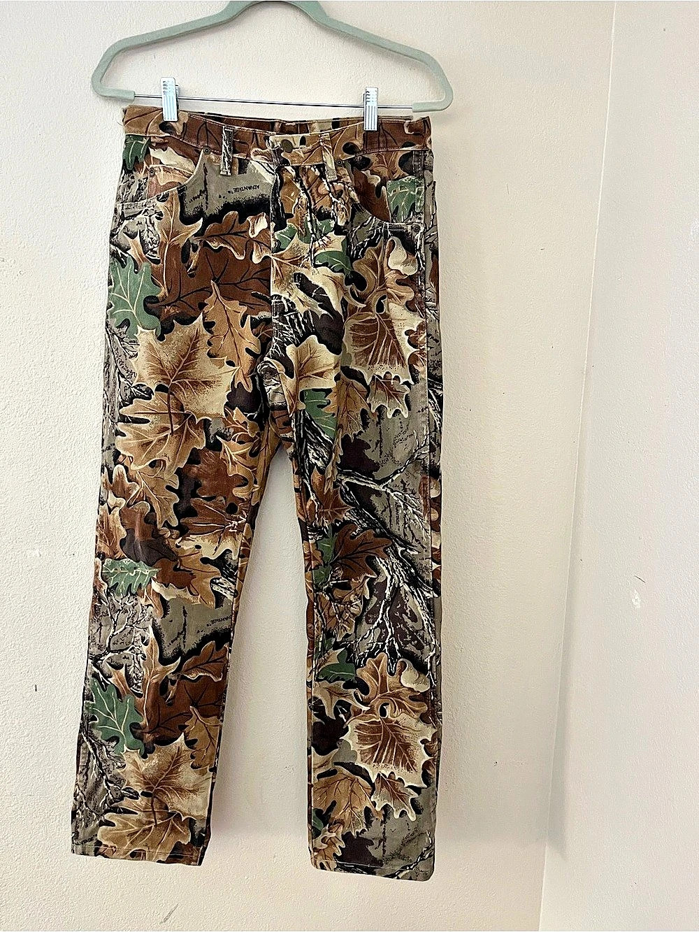 Vintage wrangler realtree camo pants
